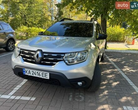 Серый Рено Дастер, объемом двигателя 1.46 л и пробегом 185 тыс. км за 18000 $, фото 1 на Automoto.ua