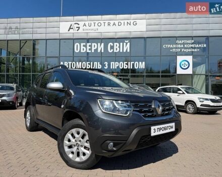 Серый Рено Дастер, объемом двигателя 1.6 л и пробегом 25 тыс. км за 18600 $, фото 1 на Automoto.ua