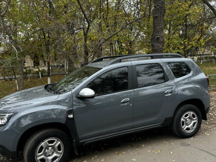 Серый Рено Дастер, объемом двигателя 1.46 л и пробегом 56 тыс. км за 18500 $, фото 1 на Automoto.ua