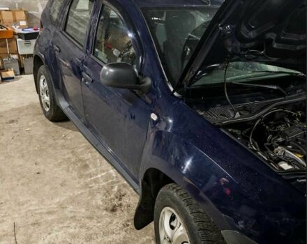 Синий Рено Дастер, объемом двигателя 1.6 л и пробегом 102 тыс. км за 3300 $, фото 1 на Automoto.ua