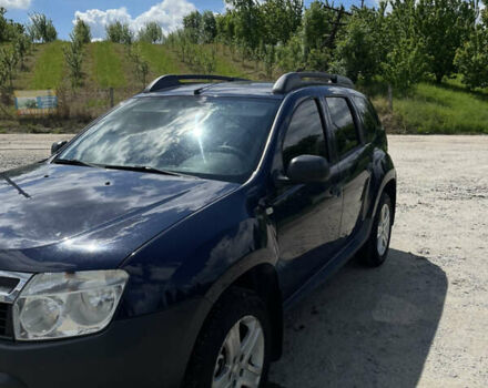 Синий Рено Дастер, объемом двигателя 1.6 л и пробегом 150 тыс. км за 6800 $, фото 3 на Automoto.ua