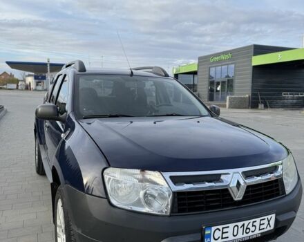 Синий Рено Дастер, объемом двигателя 1.6 л и пробегом 158 тыс. км за 7500 $, фото 3 на Automoto.ua