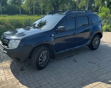 Синий Рено Дастер, объемом двигателя 1.6 л и пробегом 180 тыс. км за 6200 $, фото 1 на Automoto.ua