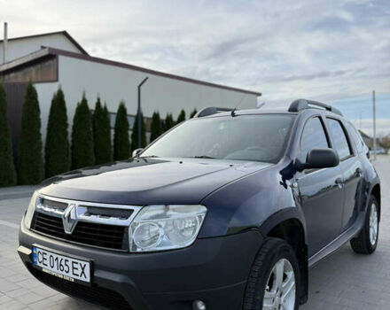 Синий Рено Дастер, объемом двигателя 1.6 л и пробегом 158 тыс. км за 7500 $, фото 2 на Automoto.ua