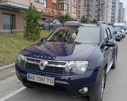 Синий Рено Дастер, объемом двигателя 1.6 л и пробегом 170 тыс. км за 8600 $, фото 4 на Automoto.ua