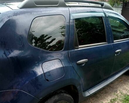 Рено Дастер 2013 в Новых Санжарах на Automoto.ua Синий Рено Дастер, объемом двигателя 1.5 л и пробегом 447 тыс. км за 7000 $, фото 4 на Automoto.ua