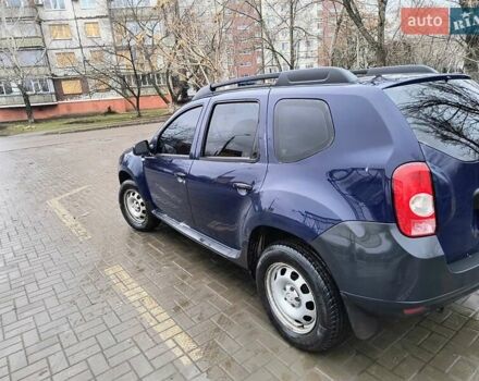 Синий Рено Дастер, объемом двигателя 1.6 л и пробегом 190 тыс. км за 8300 $, фото 4 на Automoto.ua