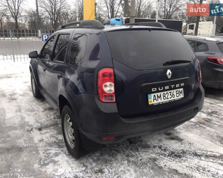 Синий Рено Дастер, объемом двигателя 1.6 л и пробегом 212 тыс. км за 9300 $, фото 1 на Automoto.ua
