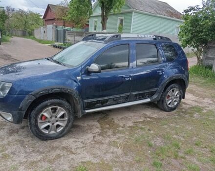 Синий Рено Дастер, объемом двигателя 1.5 л и пробегом 178 тыс. км за 13500 $, фото 5 на Automoto.ua