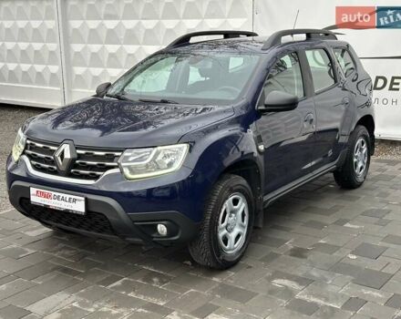 Синий Рено Дастер, объемом двигателя 1.6 л и пробегом 90 тыс. км за 15500 $, фото 3 на Automoto.ua