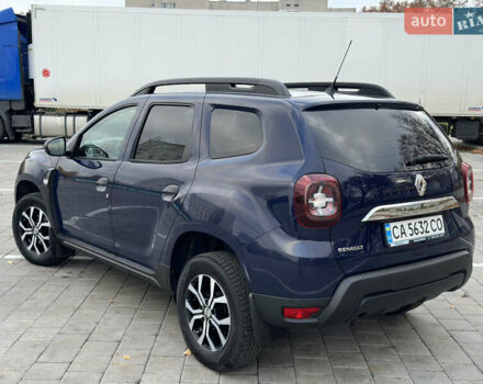 Синий Рено Дастер, объемом двигателя 1.5 л и пробегом 74 тыс. км за 16200 $, фото 4 на Automoto.ua