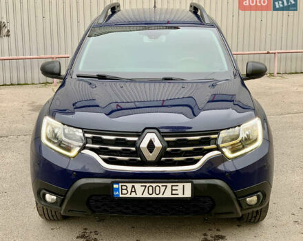 Синий Рено Дастер, объемом двигателя 1.5 л и пробегом 160 тыс. км за 14600 $, фото 2 на Automoto.ua