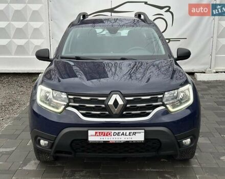 Синий Рено Дастер, объемом двигателя 1.6 л и пробегом 90 тыс. км за 15500 $, фото 2 на Automoto.ua
