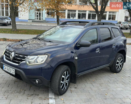 Синий Рено Дастер, объемом двигателя 1.5 л и пробегом 74 тыс. км за 16200 $, фото 5 на Automoto.ua