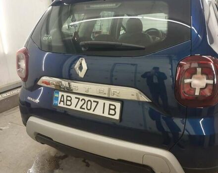 Синий Рено Дастер, объемом двигателя 2 л и пробегом 48 тыс. км за 18250 $, фото 2 на Automoto.ua