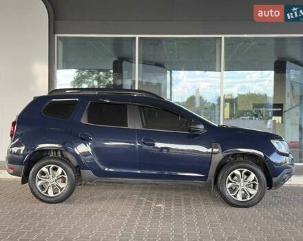 Синий Рено Дастер, объемом двигателя 1.46 л и пробегом 207 тыс. км за 12750 $, фото 3 на Automoto.ua