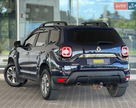 Синий Рено Дастер, объемом двигателя 1.46 л и пробегом 207 тыс. км за 12750 $, фото 5 на Automoto.ua