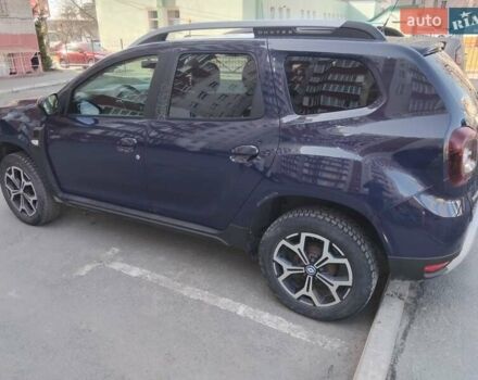 Синий Рено Дастер, объемом двигателя 1.6 л и пробегом 39 тыс. км за 13700 $, фото 2 на Automoto.ua