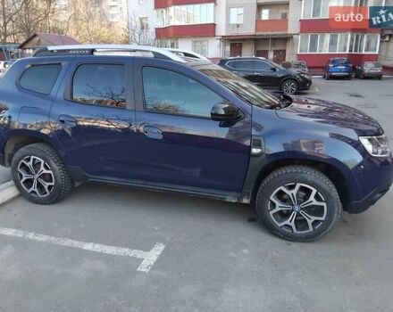 Синий Рено Дастер, объемом двигателя 1.6 л и пробегом 39 тыс. км за 13700 $, фото 3 на Automoto.ua