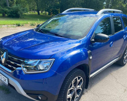 Рено Дастер 2020 в Вольногорске на Automoto.ua Синий Рено Дастер, объемом двигателя 1.5 л и пробегом 68 тыс. км за 19000 $, фото 2 на Automoto.ua