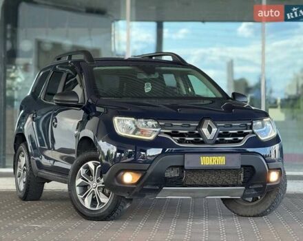 Синий Рено Дастер, объемом двигателя 1.46 л и пробегом 207 тыс. км за 12750 $, фото 12 на Automoto.ua