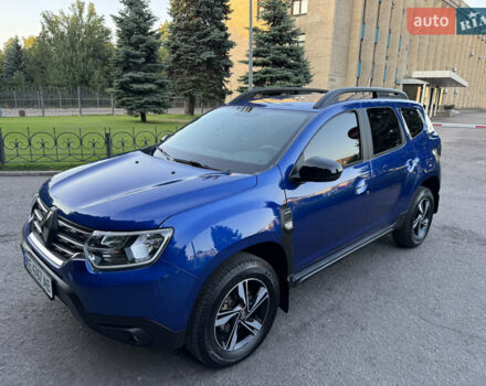 Синий Рено Дастер, объемом двигателя 1.5 л и пробегом 81 тыс. км за 17900 $, фото 3 на Automoto.ua