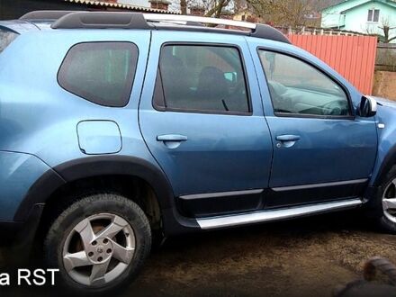 Синий Рено Дастер, объемом двигателя 1.6 л и пробегом 431 тыс. км за 7000 $, фото 1 на Automoto.ua