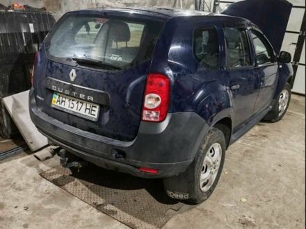 Синий Рено Дастер, объемом двигателя 1.6 л и пробегом 102 тыс. км за 3300 $, фото 1 на Automoto.ua