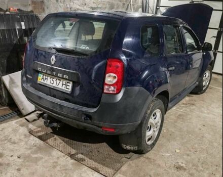 Синий Рено Дастер, объемом двигателя 1.6 л и пробегом 102 тыс. км за 3300 $, фото 1 на Automoto.ua