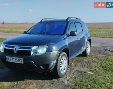 Синий Рено Дастер, объемом двигателя 1.6 л и пробегом 353 тыс. км за 6700 $, фото 1 на Automoto.ua