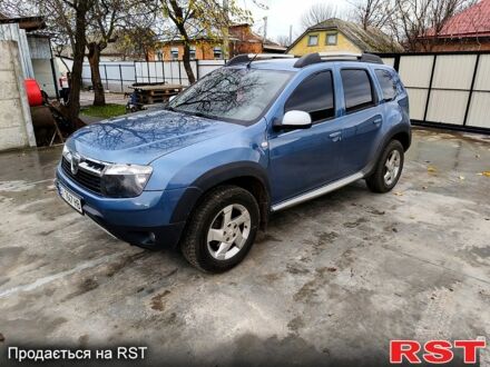 Синий Рено Дастер, объемом двигателя 1.5 л и пробегом 275 тыс. км за 8200 $, фото 1 на Automoto.ua