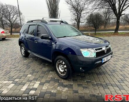 Синий Рено Дастер, объемом двигателя 1.6 л и пробегом 350 тыс. км за 6300 $, фото 1 на Automoto.ua