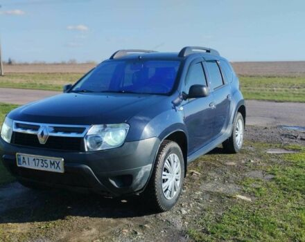 Синий Рено Дастер, объемом двигателя 1.6 л и пробегом 320 тыс. км за 6221 $, фото 1 на Automoto.ua