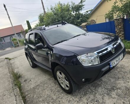 Синий Рено Дастер, объемом двигателя 1.6 л и пробегом 162 тыс. км за 8000 $, фото 1 на Automoto.ua