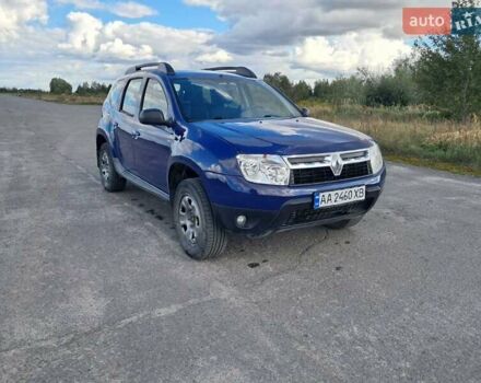 Синий Рено Дастер, объемом двигателя 1.6 л и пробегом 330 тыс. км за 7599 $, фото 1 на Automoto.ua