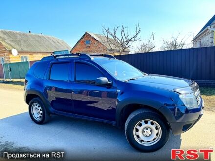 Синий Рено Дастер, объемом двигателя 1.5 л и пробегом 107 тыс. км за 11700 $, фото 1 на Automoto.ua
