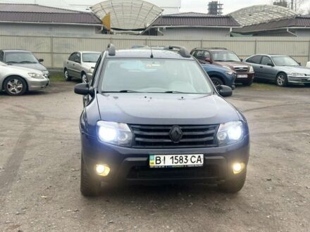 Синий Рено Дастер, объемом двигателя 1.5 л и пробегом 125 тыс. км за 7900 $, фото 1 на Automoto.ua