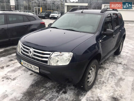 Синий Рено Дастер, объемом двигателя 1.6 л и пробегом 212 тыс. км за 9300 $, фото 1 на Automoto.ua