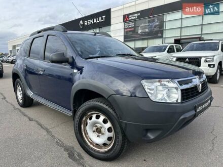 Синий Рено Дастер, объемом двигателя 1.6 л и пробегом 100 тыс. км за 7900 $, фото 1 на Automoto.ua