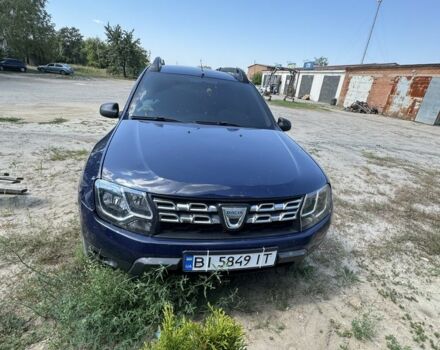 Синий Рено Дастер, объемом двигателя 1.6 л и пробегом 244 тыс. км за 11027 $, фото 1 на Automoto.ua