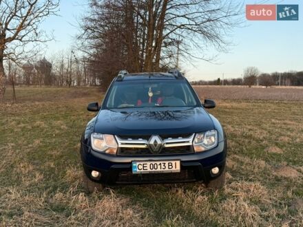 Синий Рено Дастер, объемом двигателя 1.46 л и пробегом 241 тыс. км за 10400 $, фото 1 на Automoto.ua