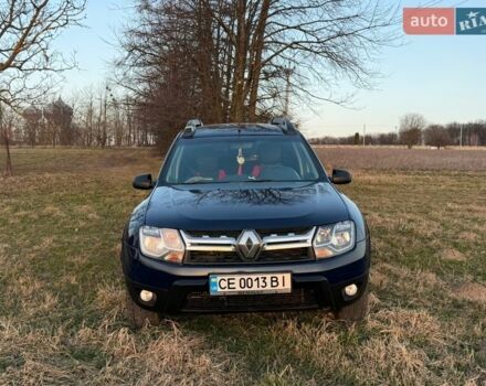Синий Рено Дастер, объемом двигателя 1.46 л и пробегом 241 тыс. км за 10400 $, фото 1 на Automoto.ua