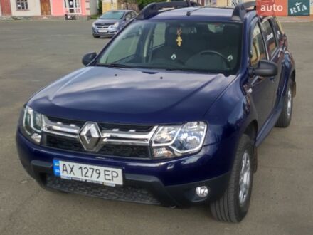 Синій Рено Дастер, об'ємом двигуна 1.6 л та пробігом 39 тис. км за 13000 $, фото 1 на Automoto.ua
