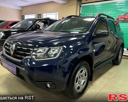 Синий Рено Дастер, объемом двигателя 1.5 л и пробегом 93 тыс. км за 14800 $, фото 1 на Automoto.ua