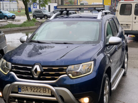 Синий Рено Дастер, объемом двигателя 1.46 л и пробегом 211 тыс. км за 15000 $, фото 1 на Automoto.ua
