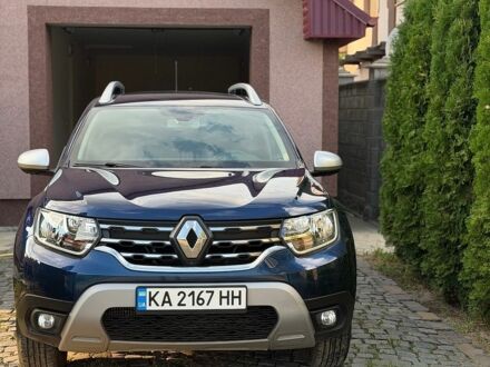 Синій Рено Дастер, об'ємом двигуна 1.46 л та пробігом 80 тис. км за 17000 $, фото 1 на Automoto.ua