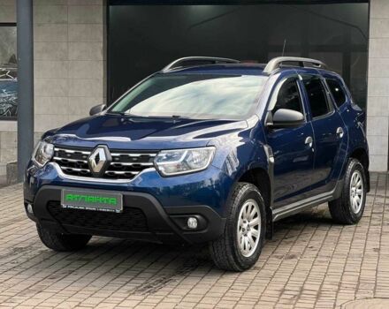 Синий Рено Дастер, объемом двигателя 1.5 л и пробегом 190 тыс. км за 13900 $, фото 1 на Automoto.ua