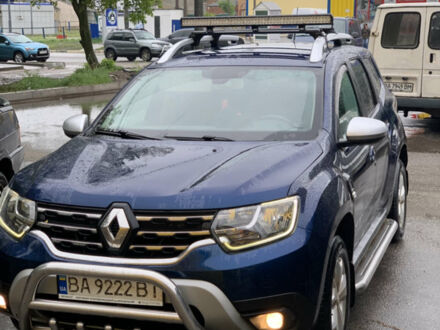 Синий Рено Дастер, объемом двигателя 1.46 л и пробегом 211 тыс. км за 15000 $, фото 1 на Automoto.ua