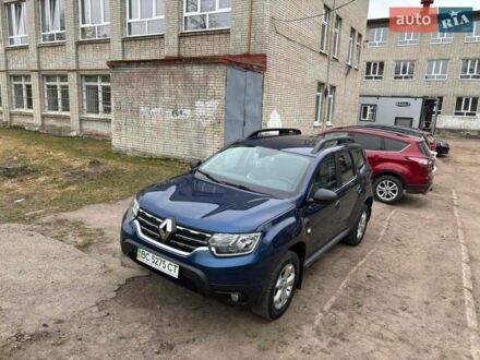 Синий Рено Дастер, объемом двигателя 1.5 л и пробегом 94 тыс. км за 14900 $, фото 1 на Automoto.ua