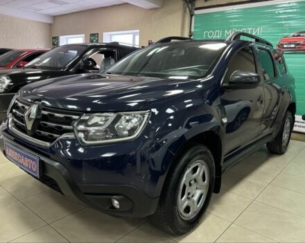 Синий Рено Дастер, объемом двигателя 1.5 л и пробегом 93 тыс. км за 14800 $, фото 1 на Automoto.ua